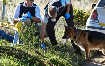 Cadaver Dog Demonstration