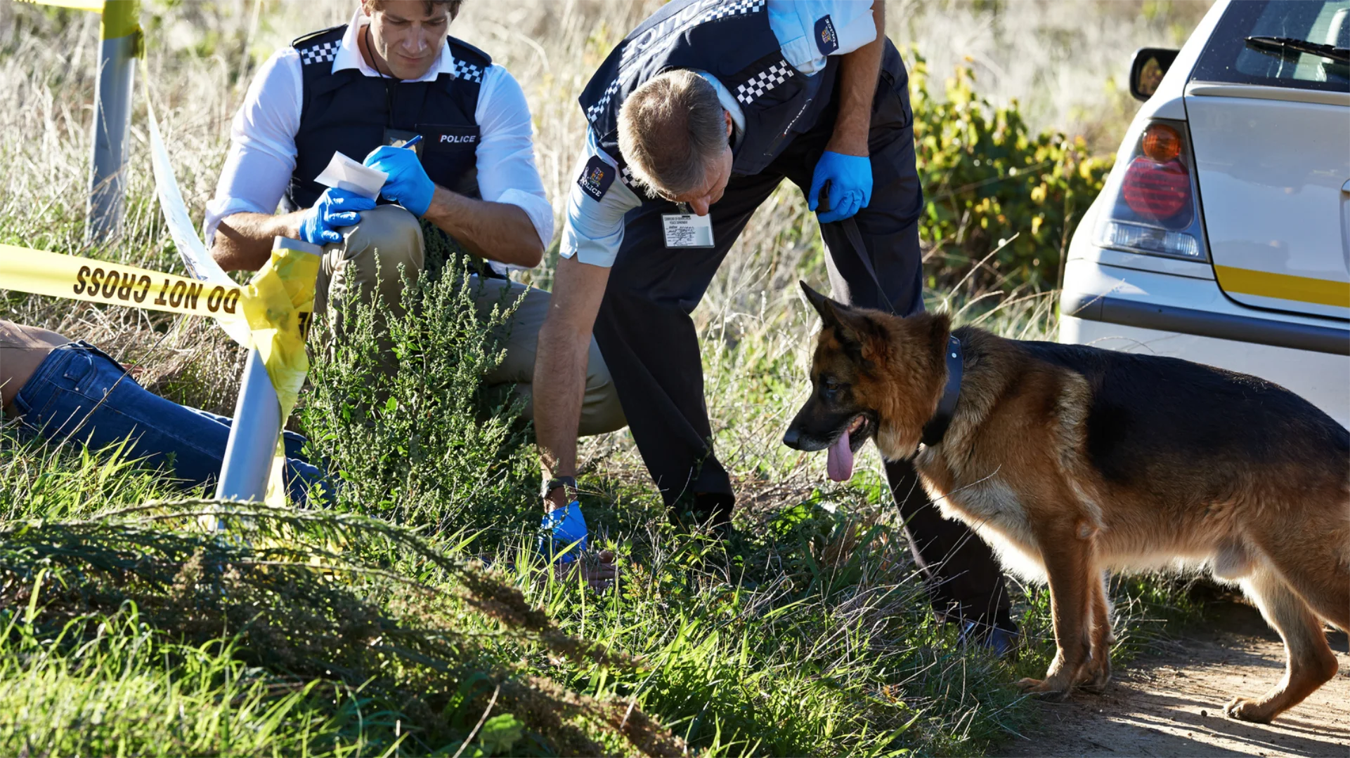 Cadaver Dog Demonstration