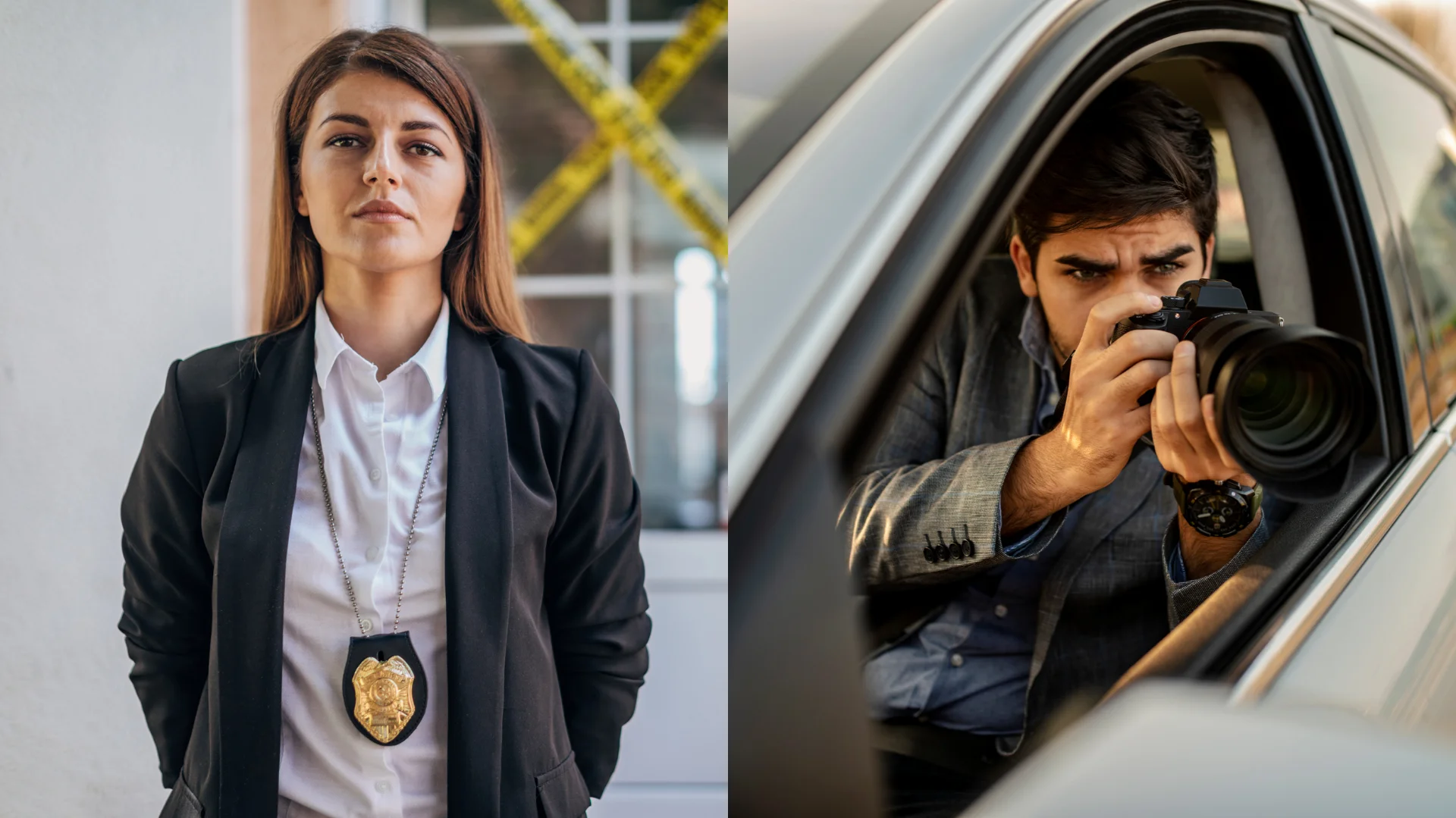 Similar but Different: Cops & PIs Sleuthing Around